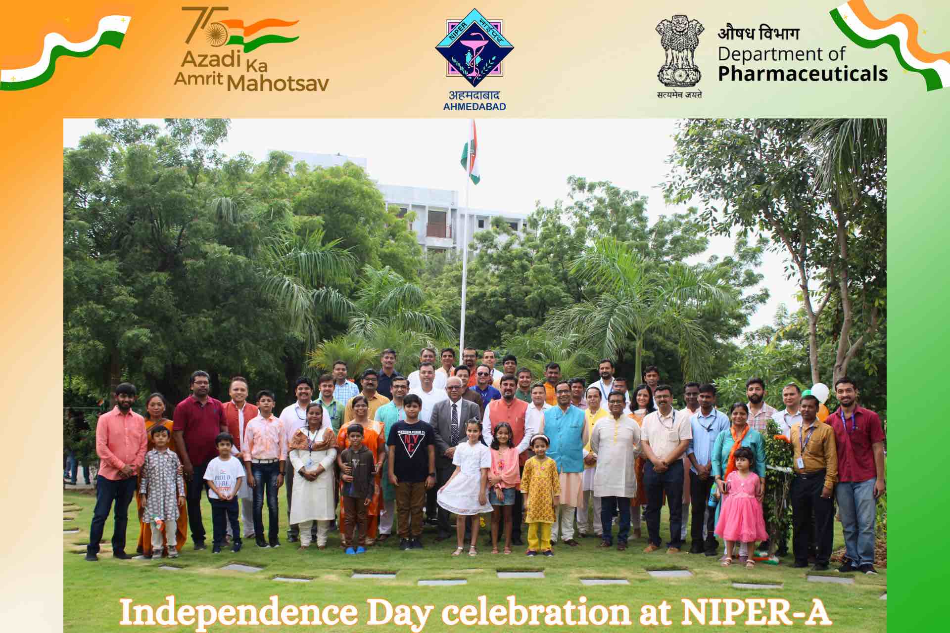 independence day celebration at NIPER-A